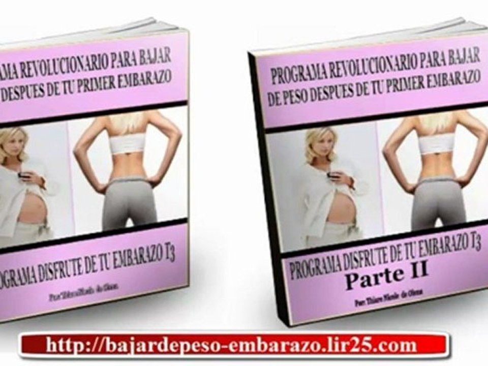 como bajar de peso despues de un embarazo - dieta despues del embarazo