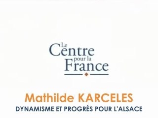 Mathilde KARCELES - Clip de Campagne - Le Centre pour la France