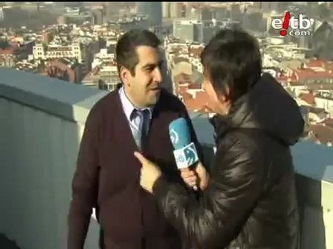ETB sube a las Torres Isozaki de Bilbao