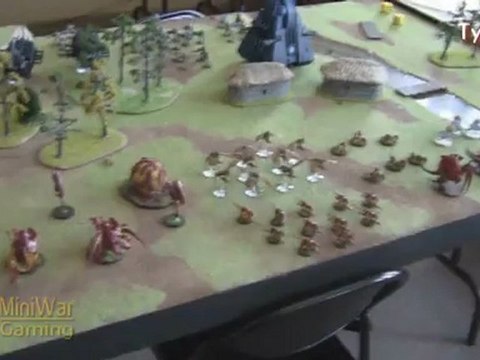 Matthew vs Matthew Tyranids vs Necrons Warhammer 40k Battle Report Part 1/5