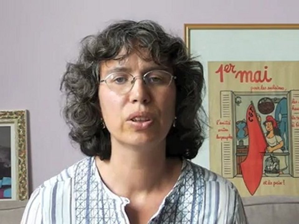 Lysiane alezard, candidate Front-de-Gauche pour les élections législatives du 10 et 17 juin  à Issy, vannes, Meudon Boulogne