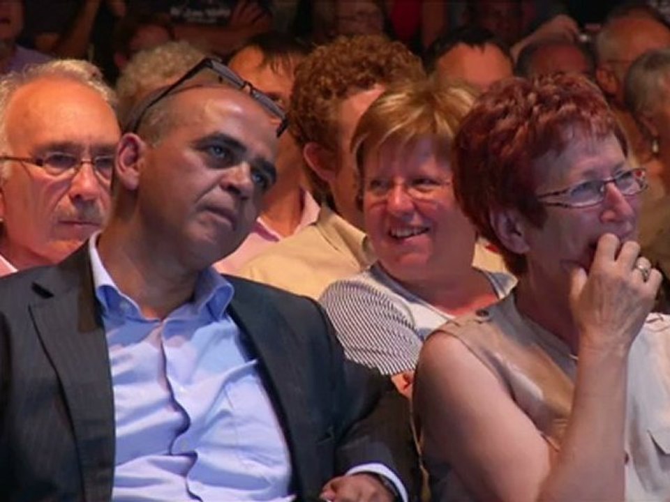 Pierre Cohen à Escalquens le 7 juin 2012 pour soutenir la candidature de Kader Arif