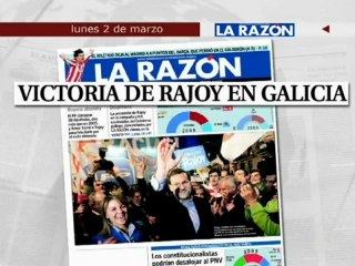 Portadas de los periódicos tras las elecciones