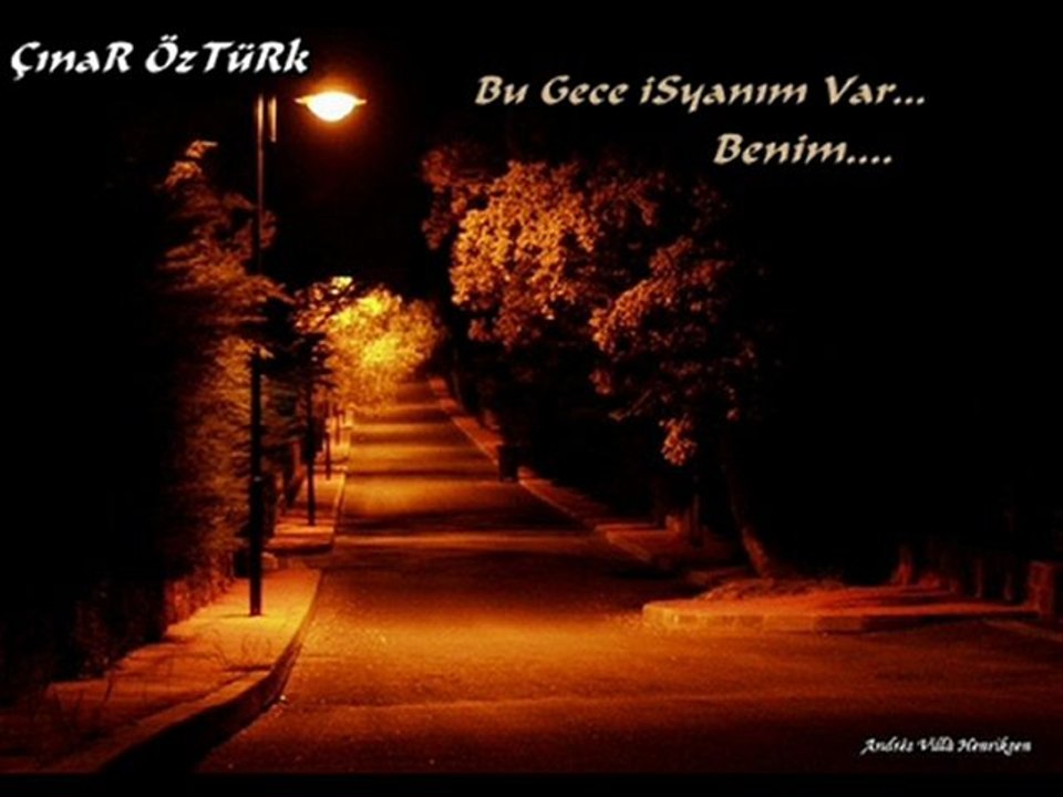 ÇınaR ÖzTüRk  Bu gece iSyanım Var Benim  [ Yeni ]