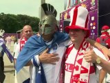 Excitement in Warsaw ahead of Euro 2012 kick off