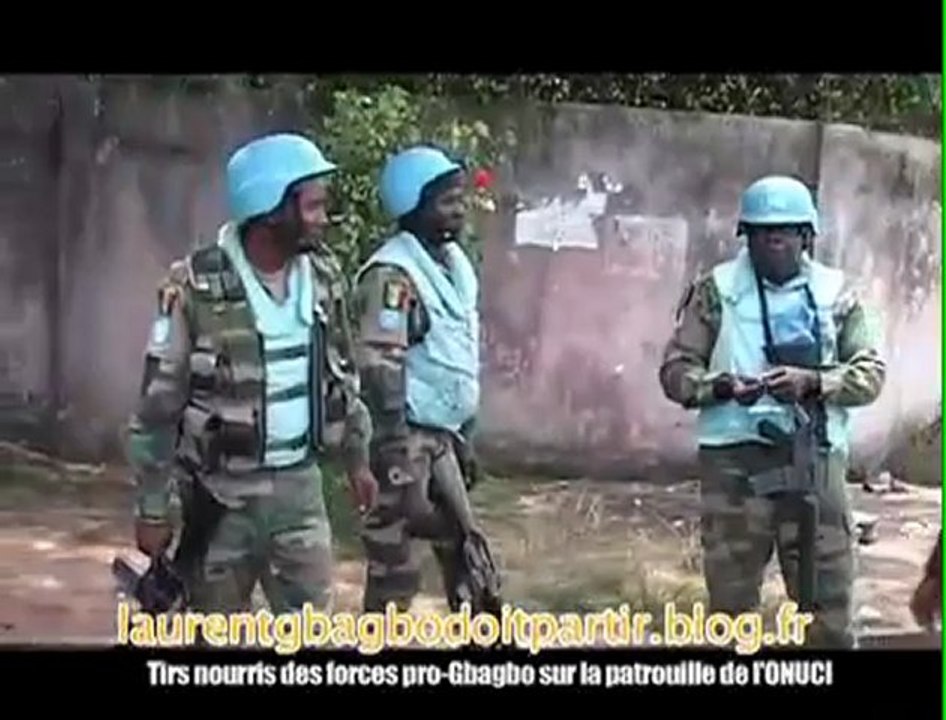 MARS 2010: LAURENT GBAGBO ATTAQUE LES SOLDATS DE L'ONUCI: