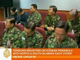 South Korea warns north over attack
