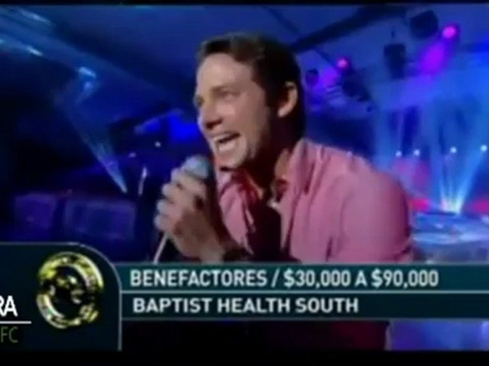 Gabriel Coronel Intepreta Una Vez Mas en La Liga contra el Cancer 2012