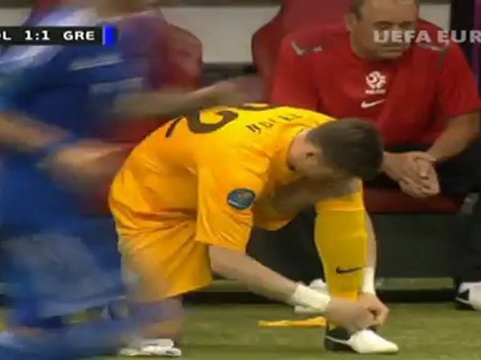 Euro 2012 -  em-eröffnungsspiel: polen gegen griechenland 1:1 / highlights