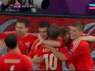 هدف روسيا الأول - رومان شيروكوف