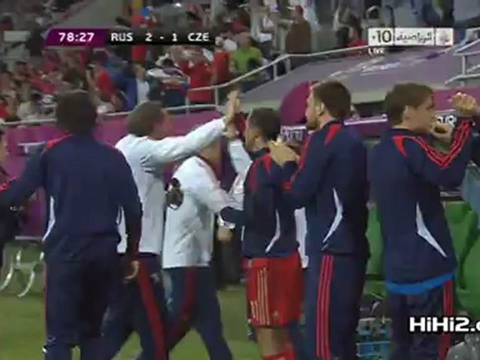 Russia 3-1 Czech Republic