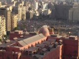 Protesters continue to mass in Tahrir Square