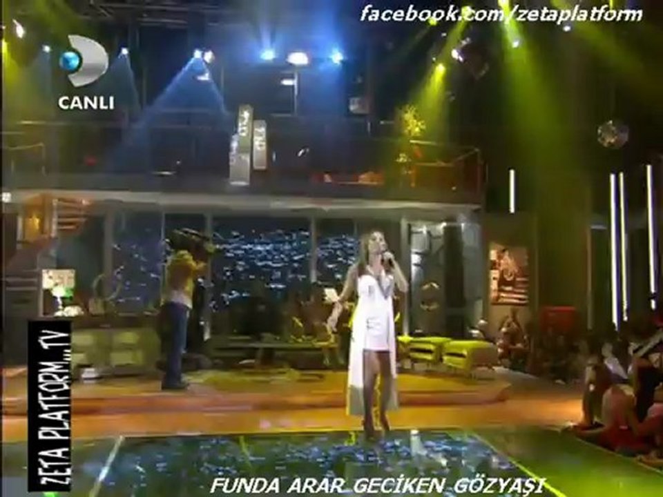 FUNDA ARAR:GECİKEN GÖZYAŞI(08 06 2012BEYAZ SHOW)::::zetaplatform::::