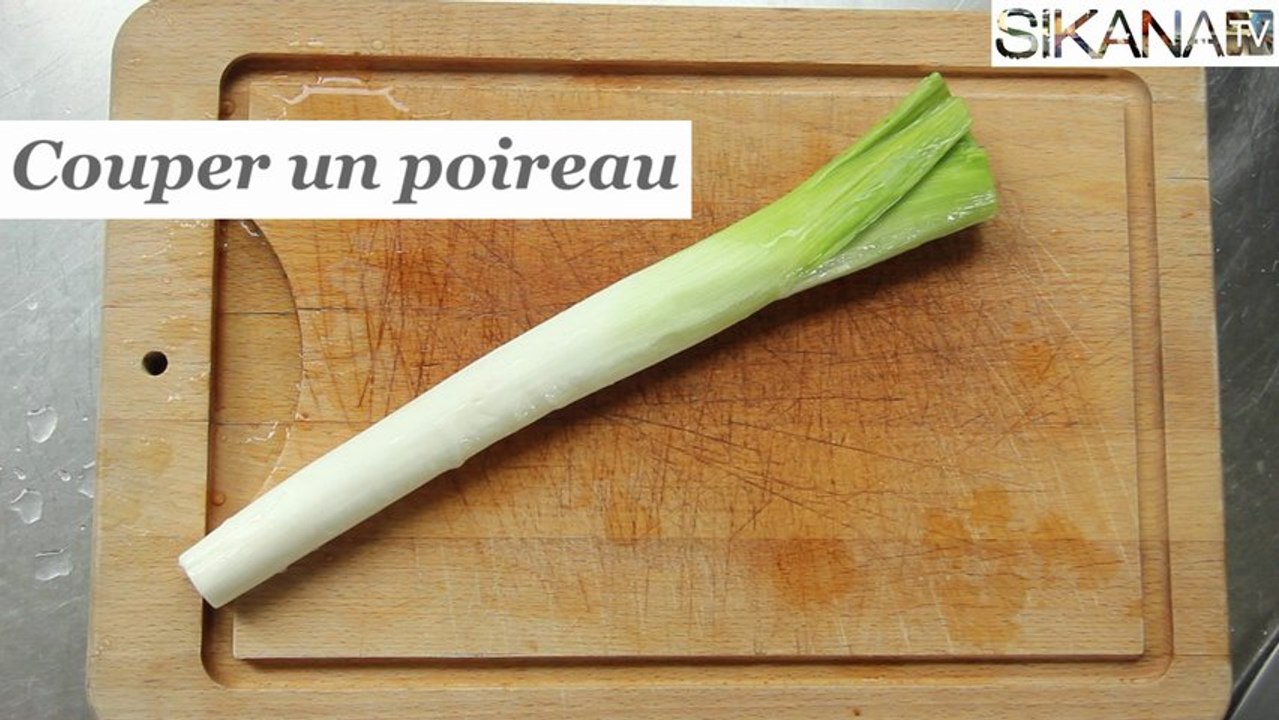 Comment couper vos poireaux pour vos tartes, soupes et quiches? HD