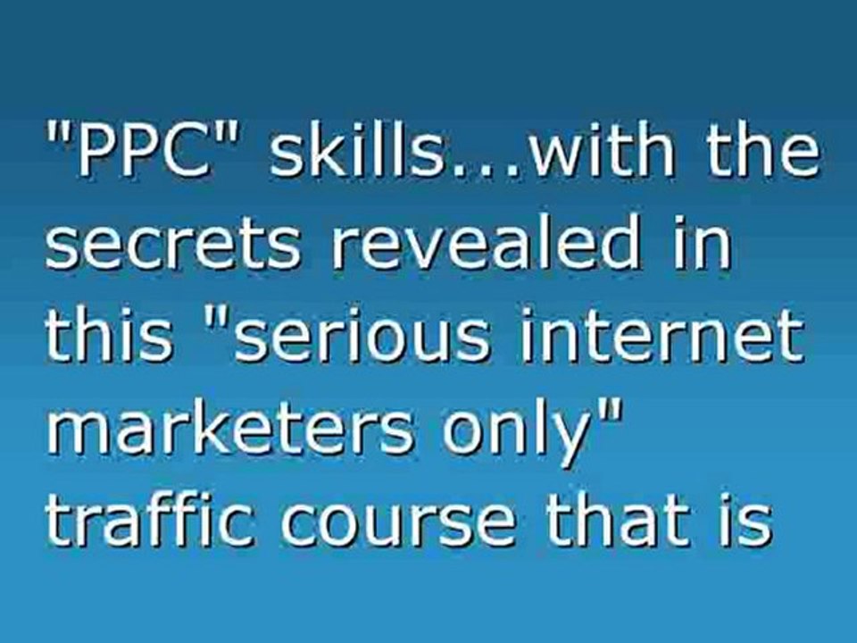 The Ultimate Traffic Strategy