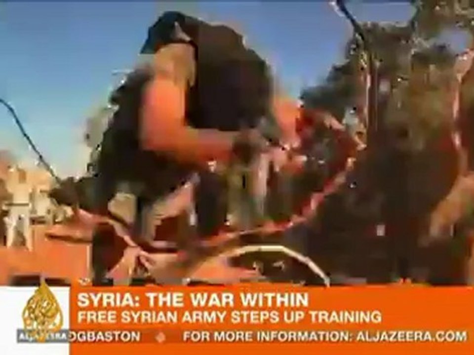 Free Syrian Army steps up training