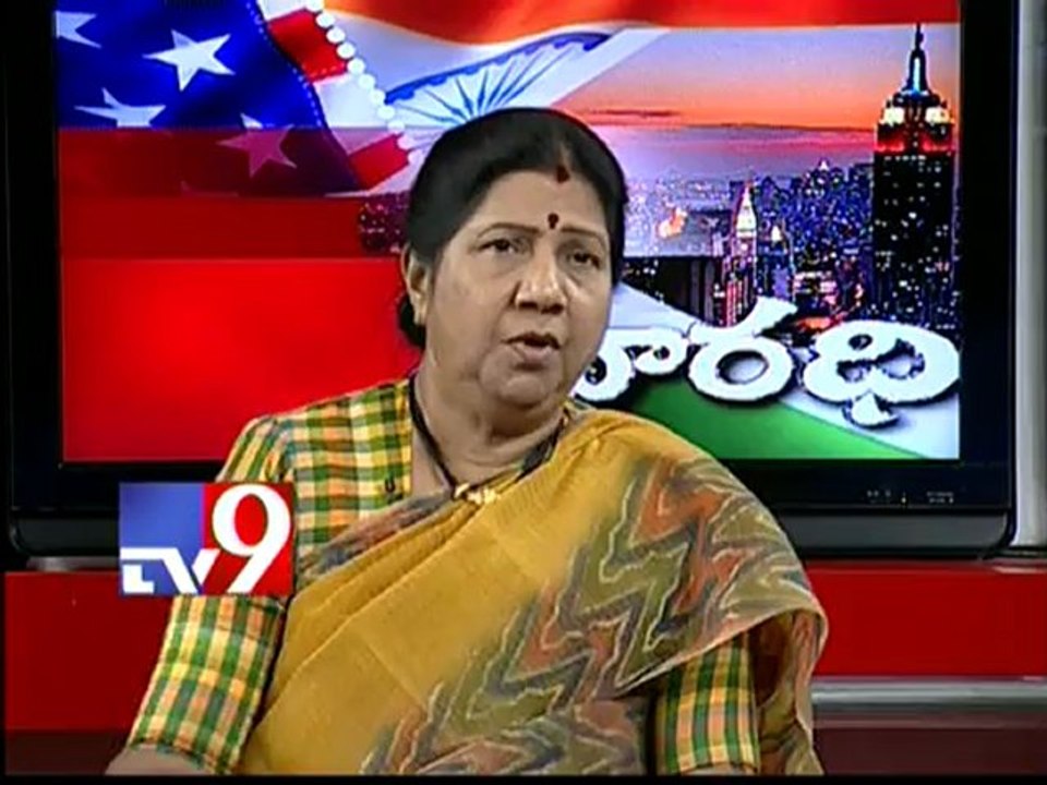 USA - Varadhi - Nannapaneni Rajakumari on AP politics with NRIs - Part 2