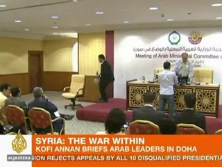 Arab ministers meet in Doha over Syria