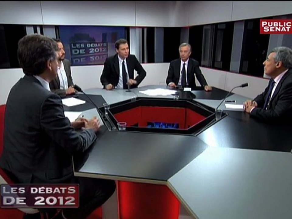 Les débats de 2012 : Henri Guaino et Arnaud  Montebourg
