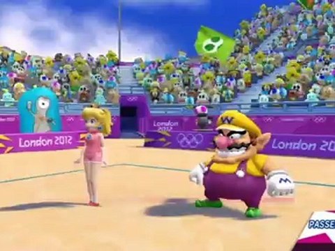 Mario et Sonic aux Jeux Olympiques de Londres 2012 - Beach Volley (Co-op)