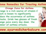 Home remedies for treating asthma orNatural home treatments