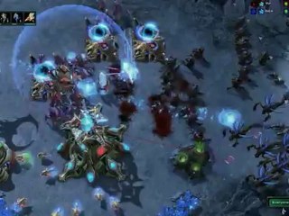 HotS : un P vs Z à la MLG - Starcraft 2
