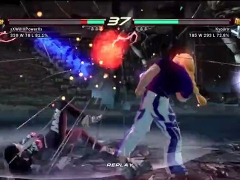 Tekken 6 Ranked Match Jin vs Nina