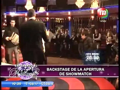 Backstage Peña - Rial - Tinelli