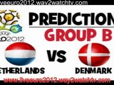 EM TV! Netherlands vs Denmark Live Stream Online, UEFA Euro Cup-2012