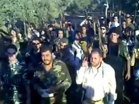 Syria فري برس ادلب تشكيل كتيبة المرابطون في سبيل الله بريف ادلب 9 6 2012 Idlib