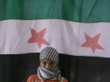 Syria فري برس  اللاذقية أنشودة من الطفل الجبلاوي إلى أهل الحفة 9 6 2012 Latakia