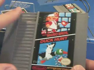 CGR Packaging Review - SUPER MARIO BROTHERS for NES cartridge and artwork review