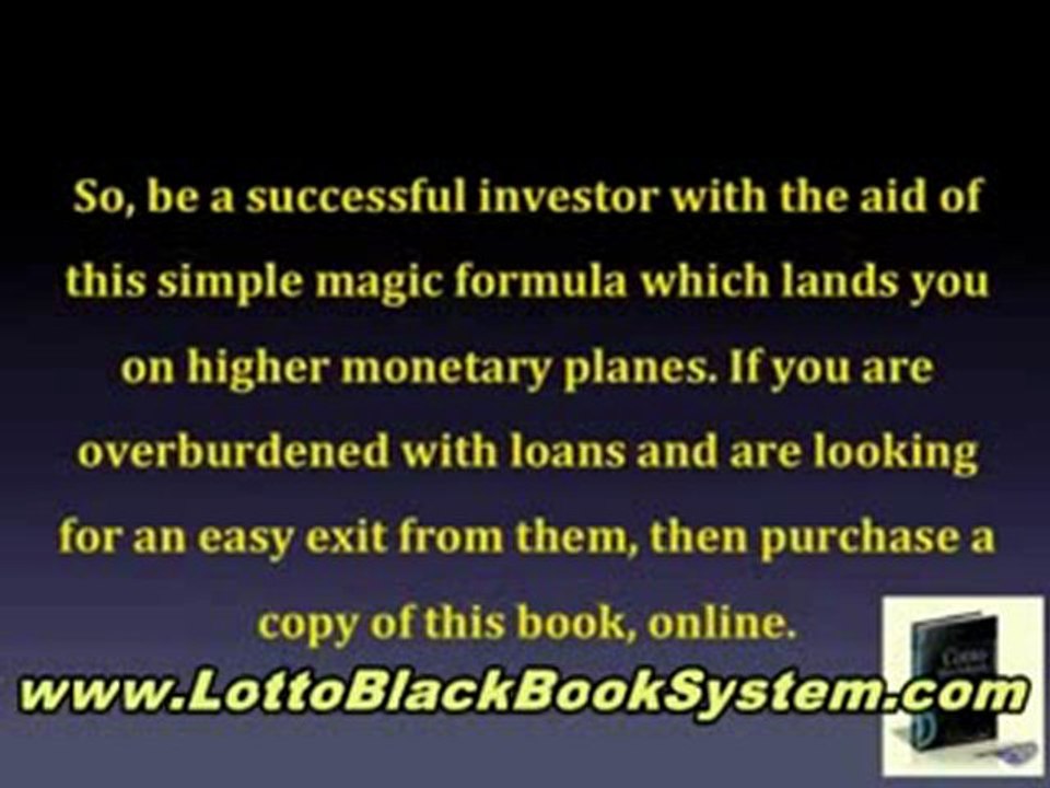 Win the CANADA 649 LOTTERY with the Lotto Black Book