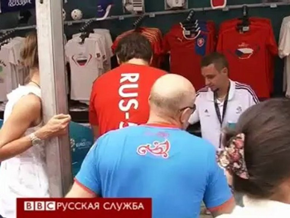 BBCRussian - Евро-2012 российские болельщики осваивают Вроцлав [H.264 360p]