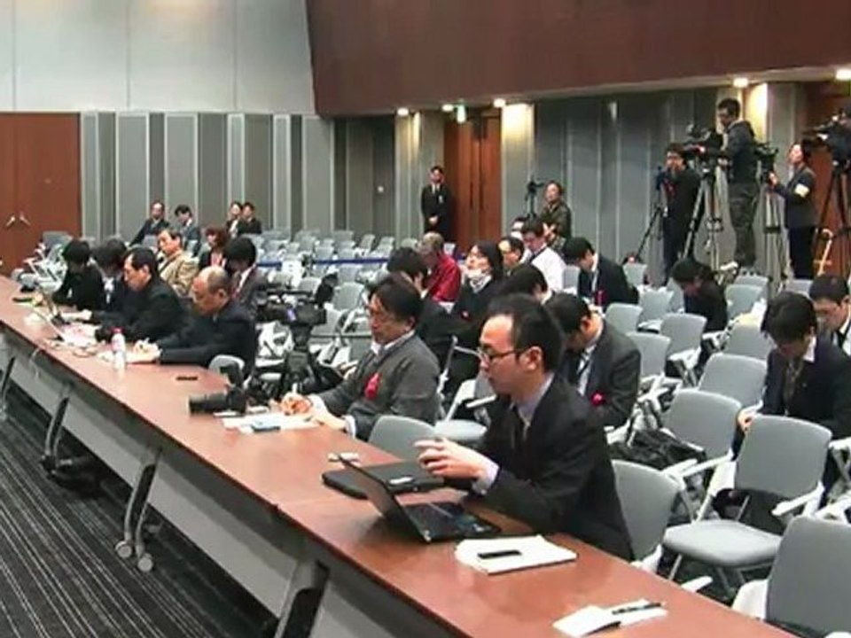 20120328 国会事故調 第８回委員会後の記者会見 （武黒一郎 広瀬研吉 聴取後)