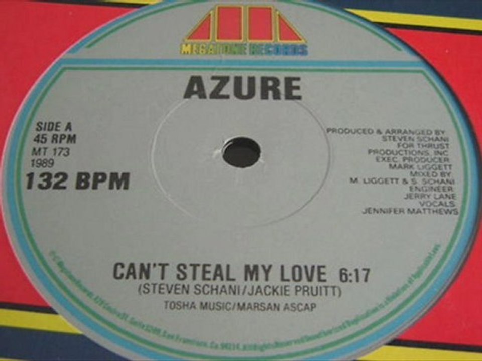 Azure - Can't Steel My Love (Dub Version)