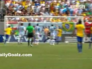 www.dailygoalz.com -  Brazil vs Argentina 1-0