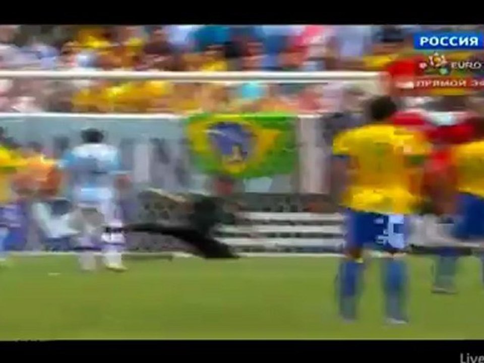 Brazil vs Argentina 1:0 Romulo