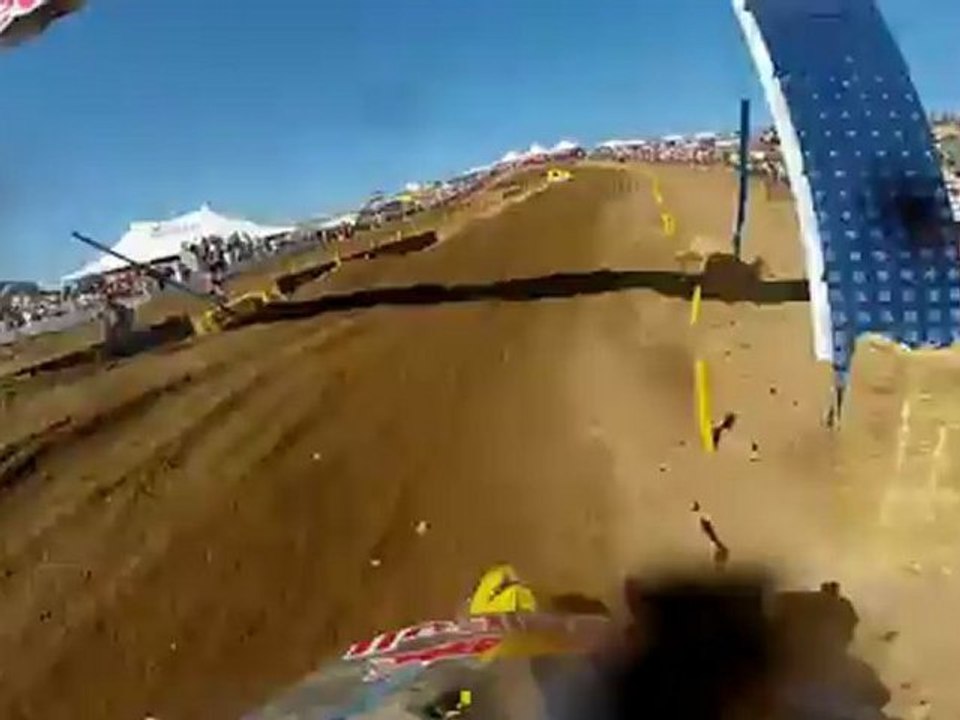 2012 AMA Motocross James Stewart RD1 Hangtown Moto 2