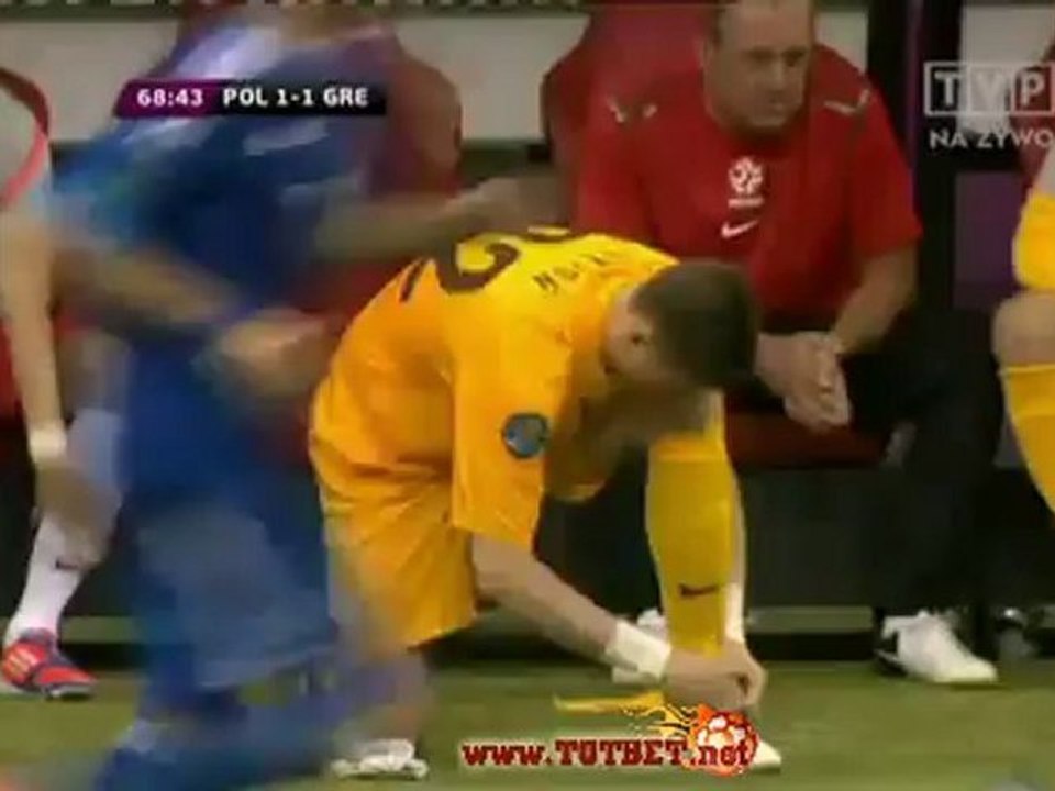 Польша - Греция (1-1) 08.06.2012