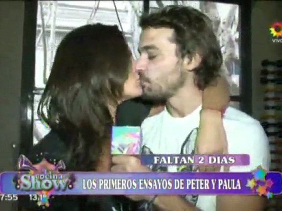 Pedro y Paula en la Cocina 3 (ensayos para el bailando) - 09 de Junio