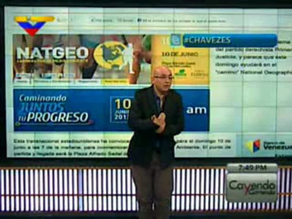 (VÍDEO) Cayendo y Corriendo del día jueves 07.06.2012  3/3