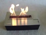 Ethanol burner with remote control A-FIRE Bioethanol burners with automatic ignition to create a ventless fireplace