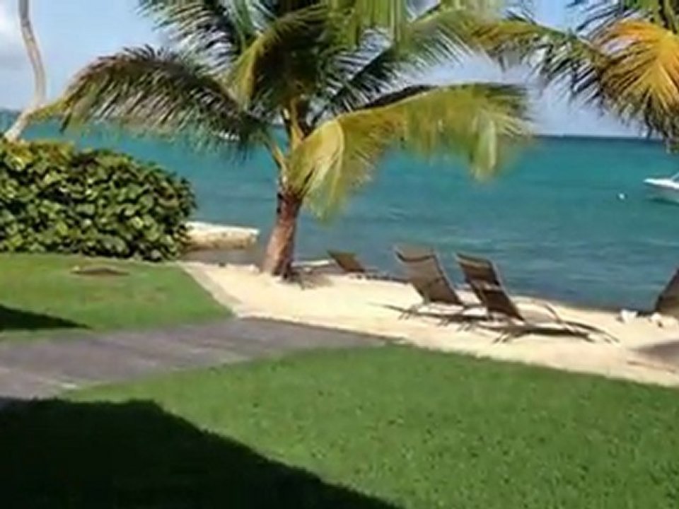 Vidéo de la terrasse de la Villa de prestige de La Plage en Guadeloupe