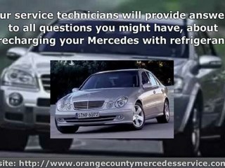 Mercedes Air Conditioning Service