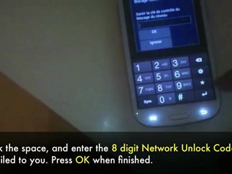 HOW TO UNLOCK SAMSUNG GALAXY S3 III GT-i9300 by ...
