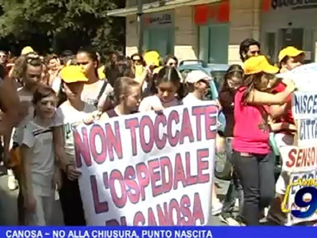 Video Canosa | No alla chiusura, punto nascita