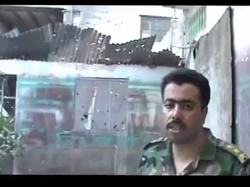 Syria فري برس  حمص تلبيسة منزل مدمر بالكامل جراء القصف 9 6 2012 Homs