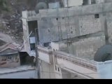 Syria فري برس  حمص تلبيسة منازل مدمرة جراء القصف بالطيران والصواريخ 9 6 2012 Homs