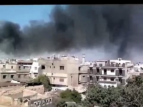Syria فري برس حمص قصف على حمص القديمة 9 6 2012 Homs
